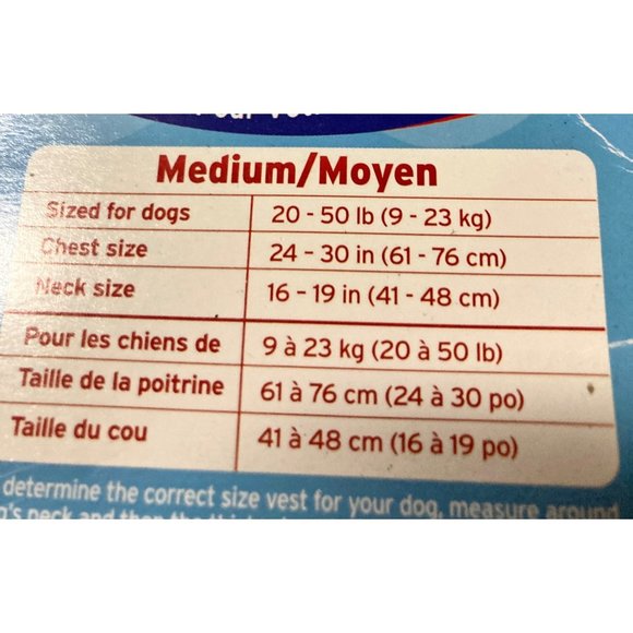 Dog Puppy Swim Vest SWIMWAYS MEDIUM  20-50LBS 24"-30" NECK NOS Boat NWT - Picture 4 of 5